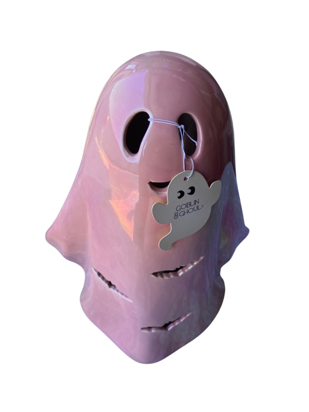 Goblin & Ghoul Pink Ghost Halloween Decor